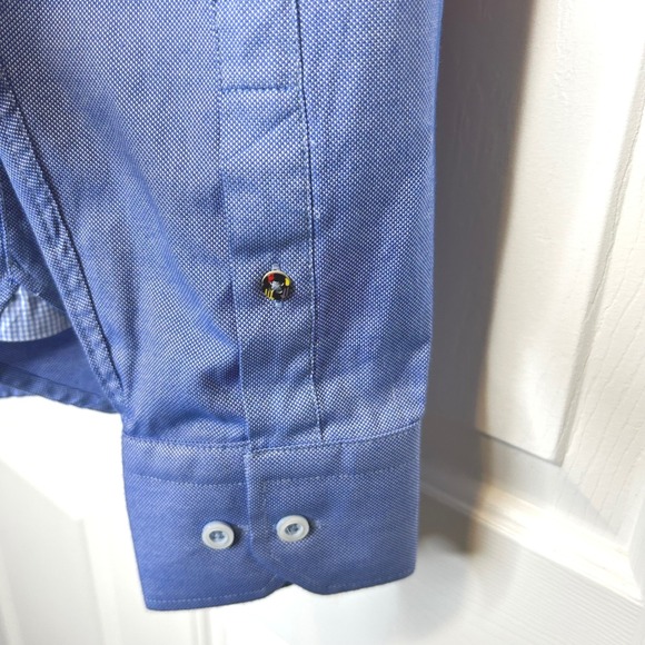 Patrick James Luchiano Mens XL Long Sleeve Striped Button Up‎ Shirt - Picture 5 of 8